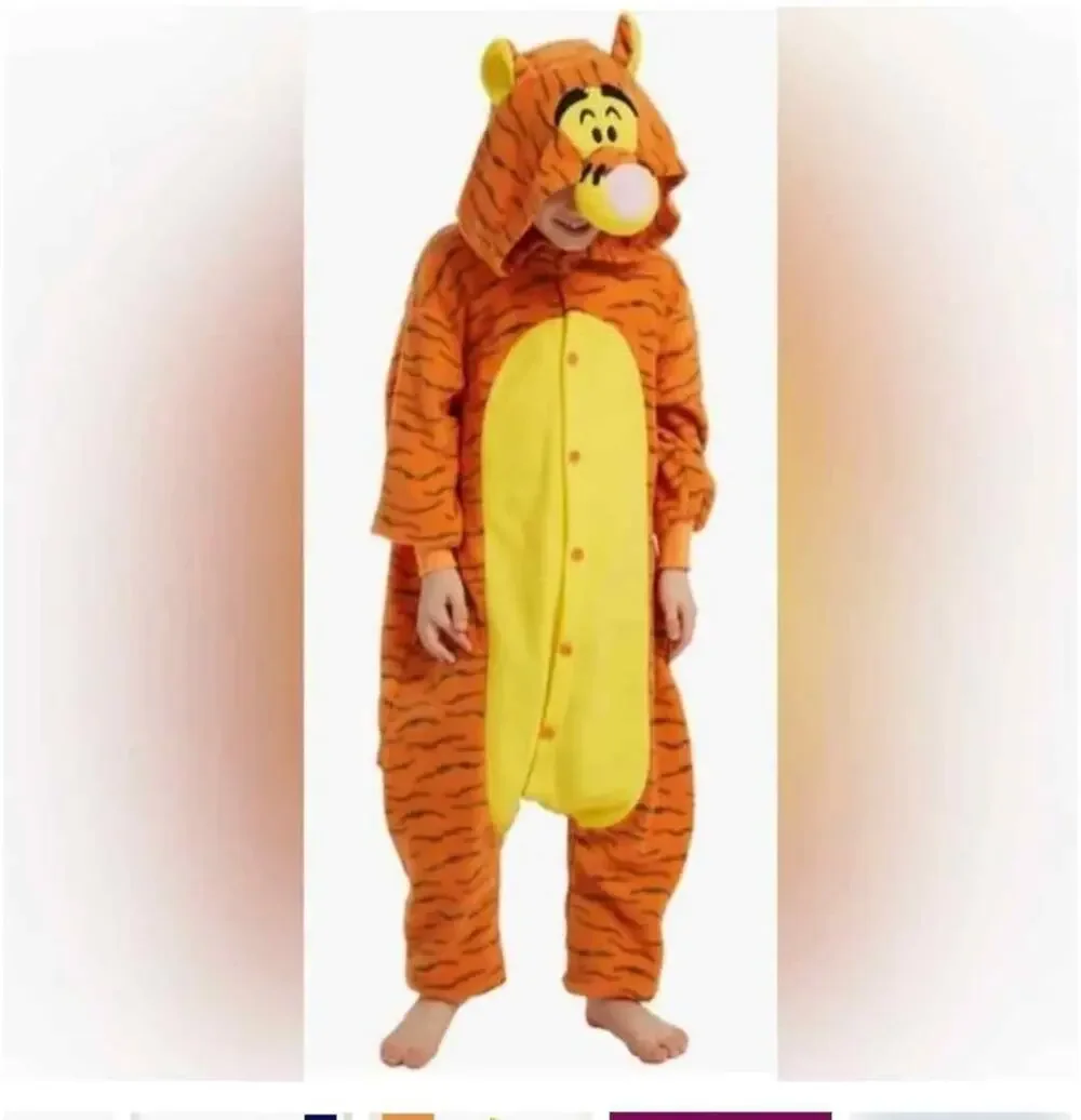 NEW tigger winnie the pooh pijama/costume for 6-8 years with tags